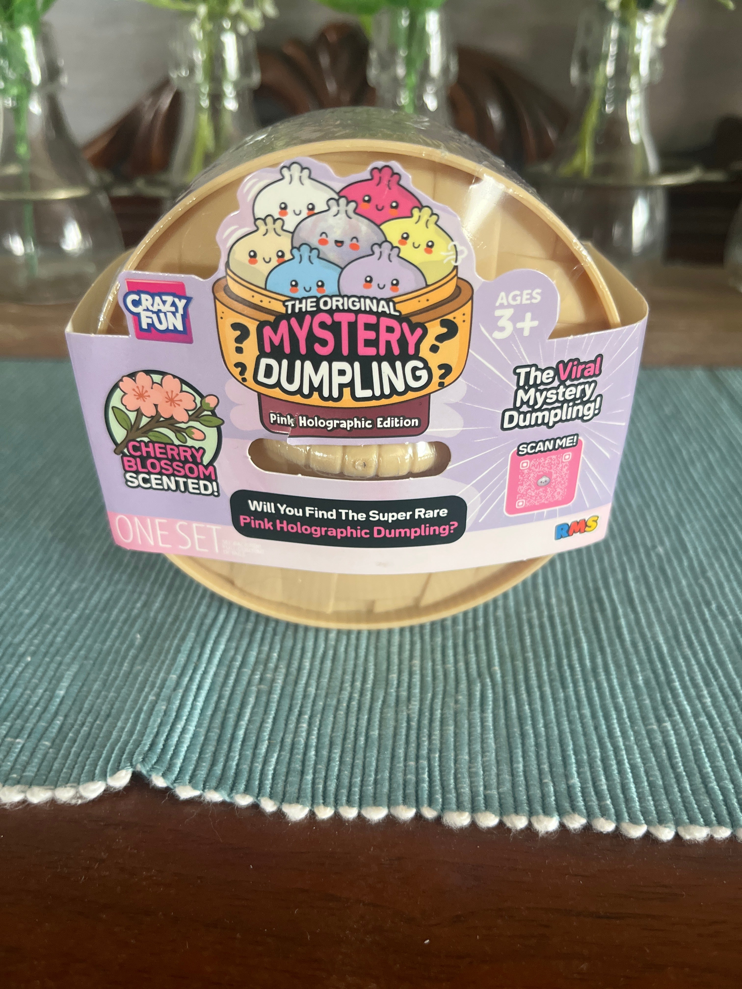 RMS the original mystery, dumpling, pink holographic edition