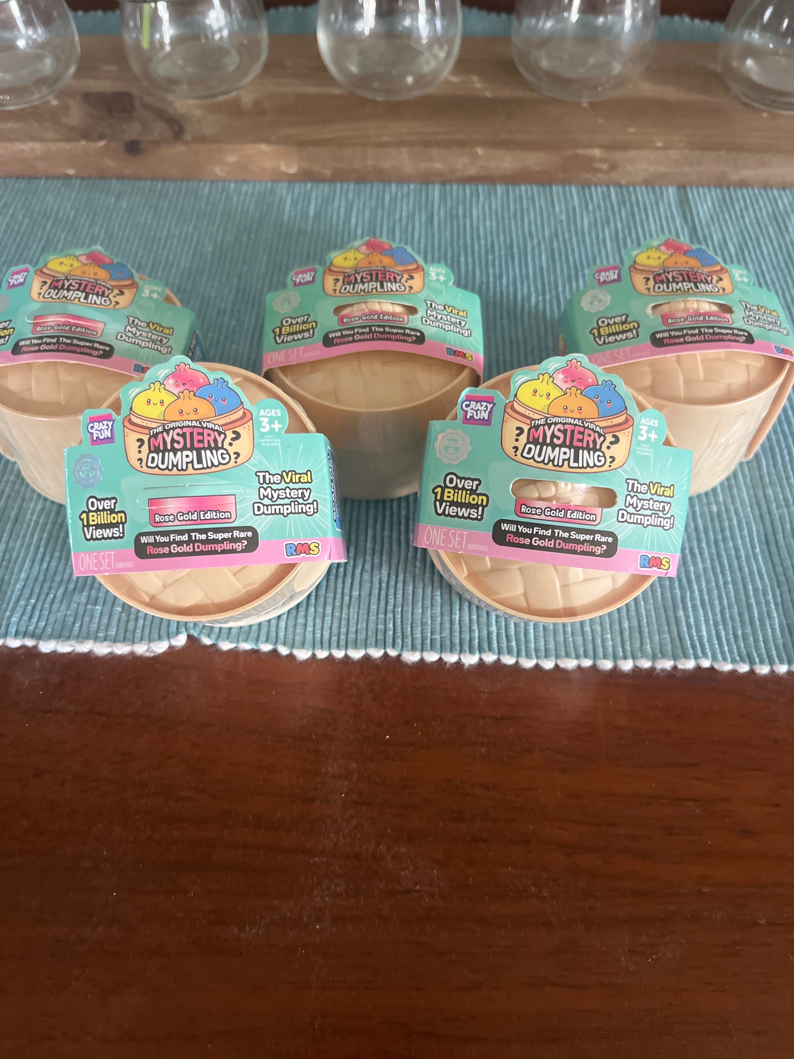 RMS original mini  viral mystery dumpling, rose, gold edition ￼