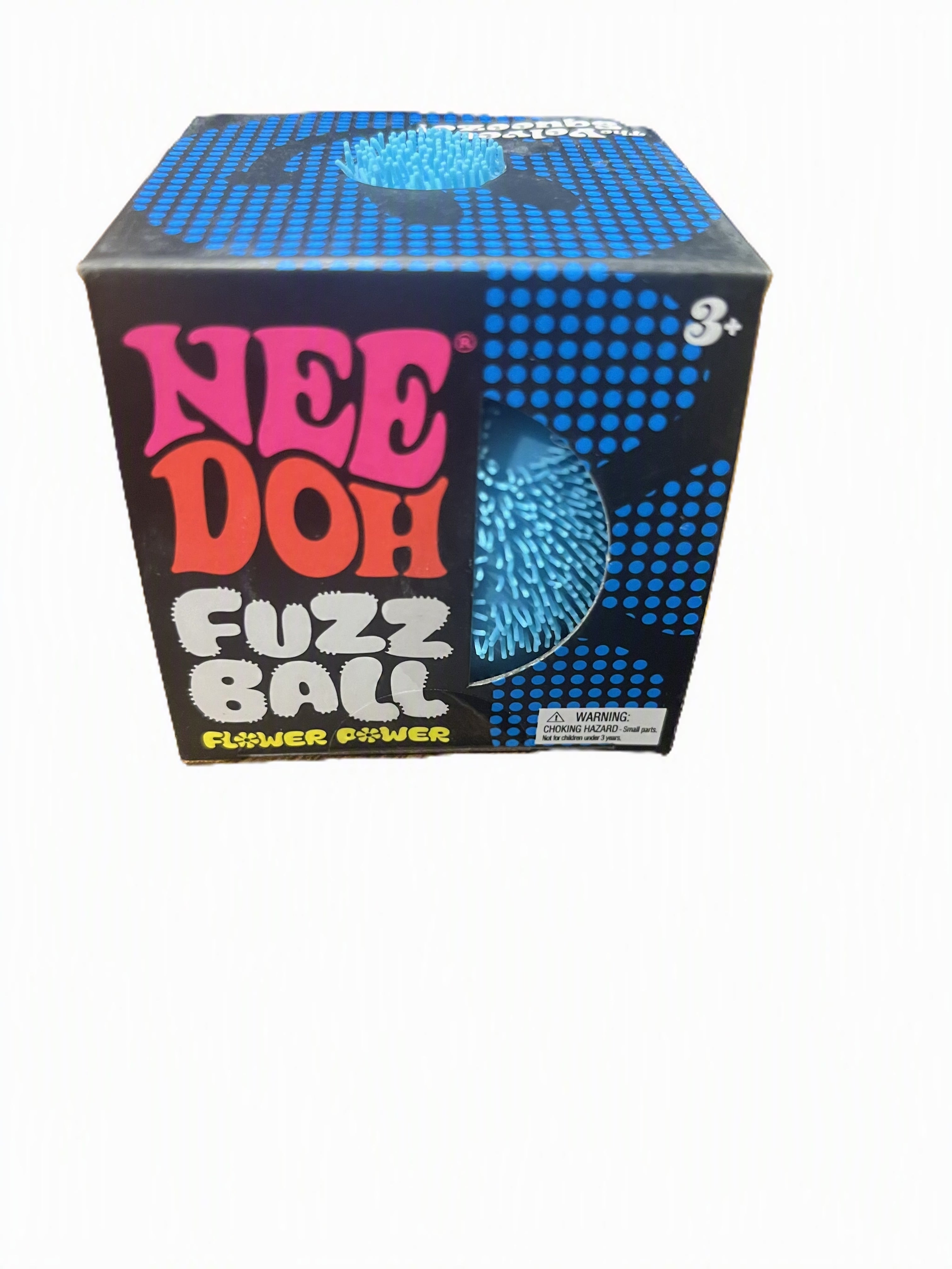Schylling NeeDoh Fuzz Ball Flower Power - Textured Sensory Fidget Toy