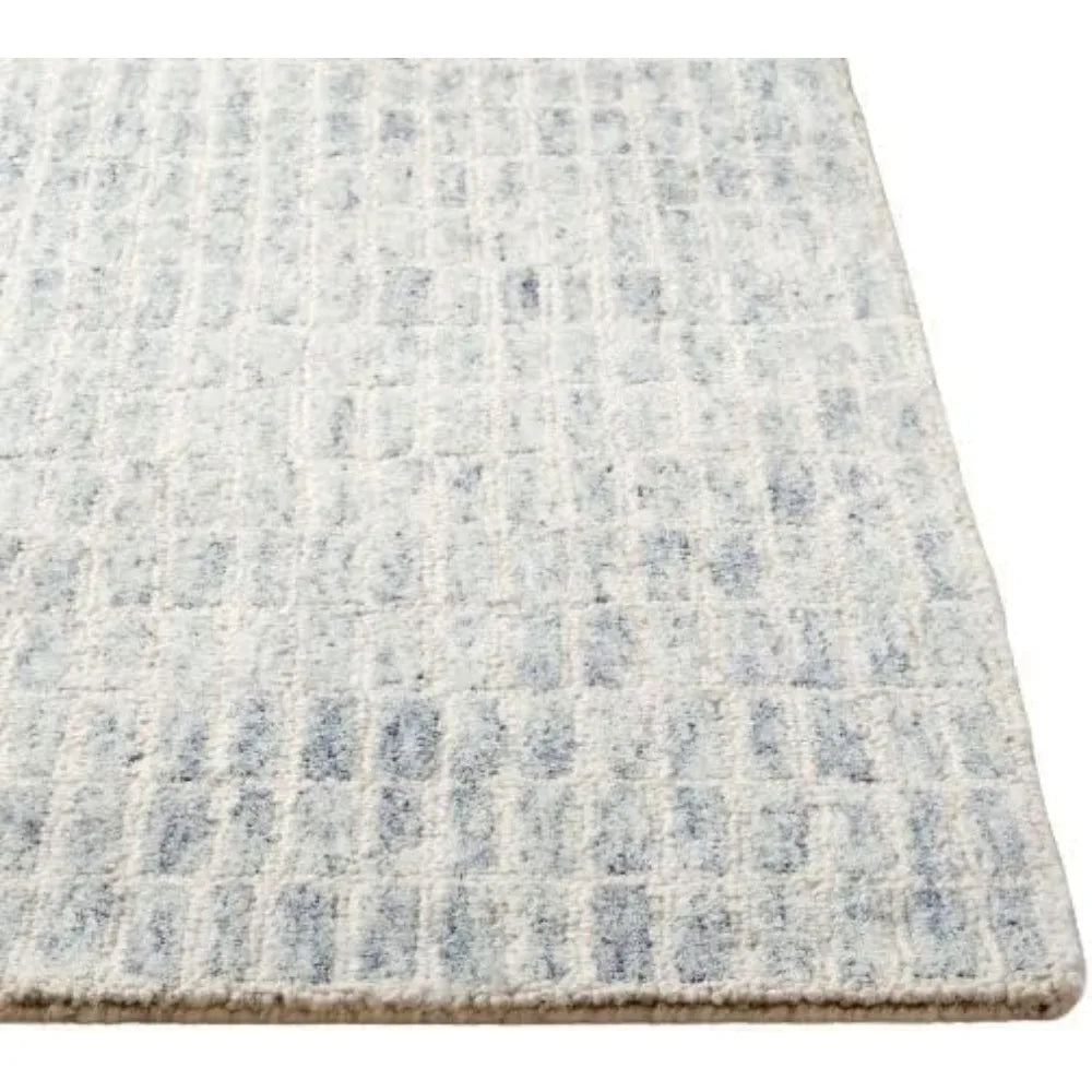 Handtuffted Capitola Wool Area Rug (Blue, 8 x 10 FT)