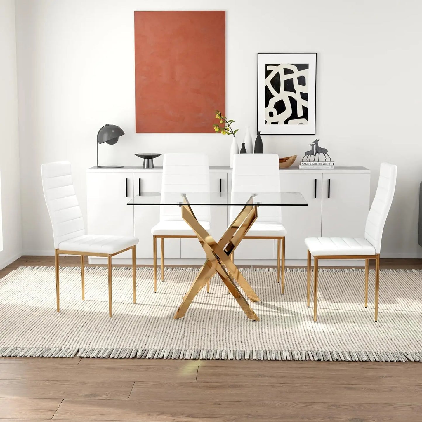 Rectangular Table for Kitchen Dining Room