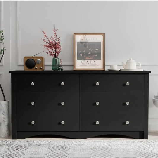 6 Drawer Dresser Bed Room Vanity