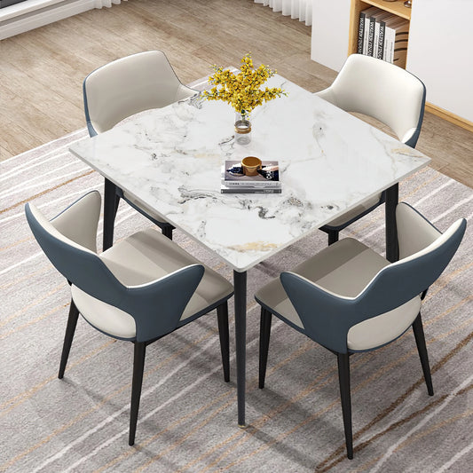 Mid-Century Table with Sintered Stone Top