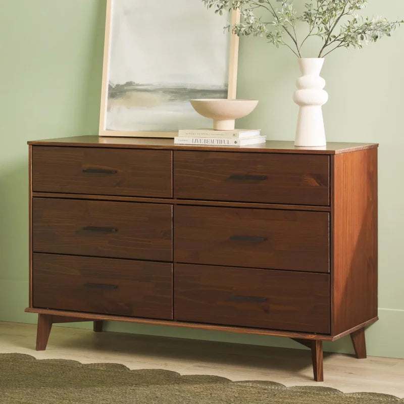 Walker Edison Modern 6-Drawer Dresser