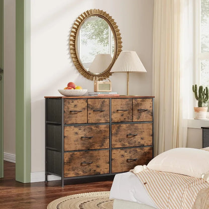 Dresser with 8 Drawers, for Storage and Organization