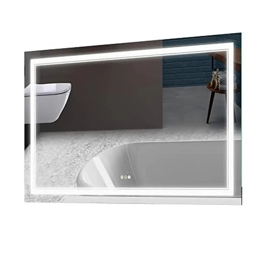 36"x60" LED Anti-Fog Bathroom Mirror W/Smart Touch Control