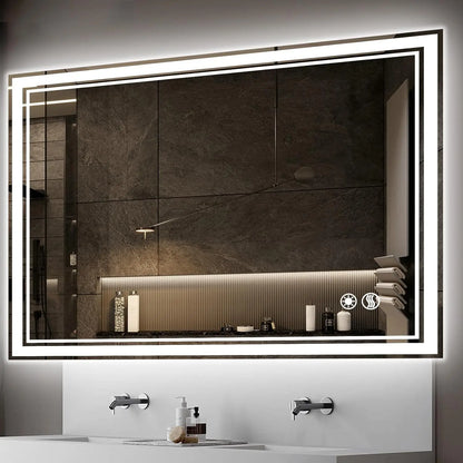 Mirror  with LED Lights Anti-Fog