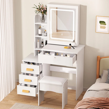 Bedroom Dressing Table Vanity Storage Dresser