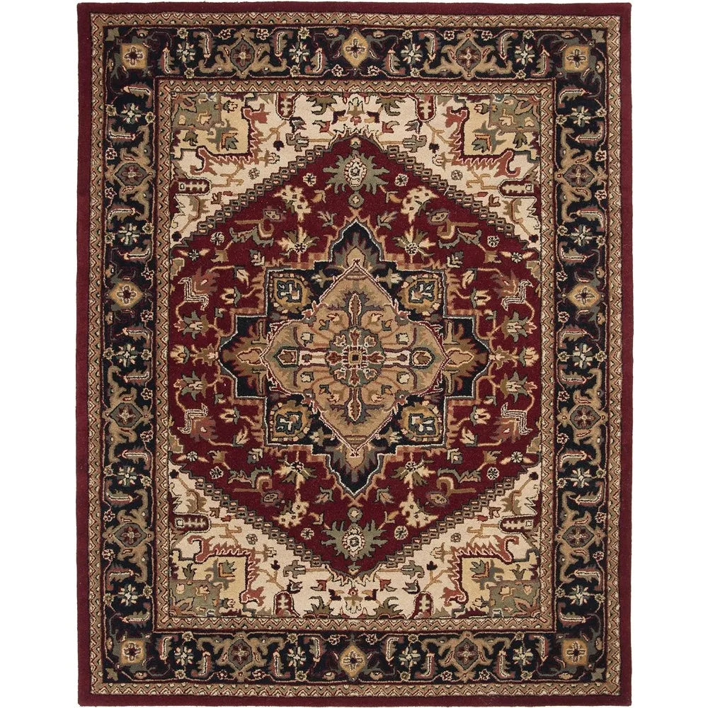 Traditional Oriental 8'3" X 11' Handmade Rug Wool Interior