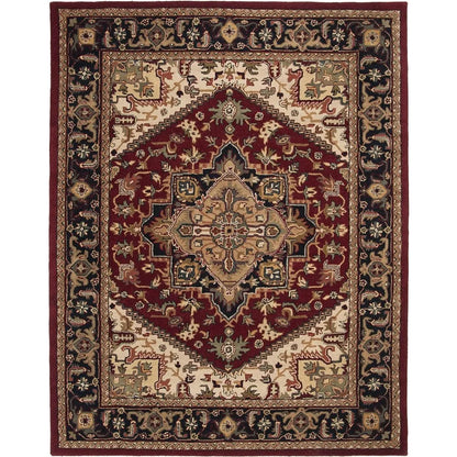 Traditional Oriental 8'3" X 11' Handmade Rug Wool Interior