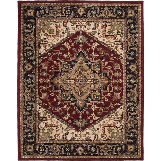 Traditional Oriental 8'3" X 11' Handmade Rug Wool Interior