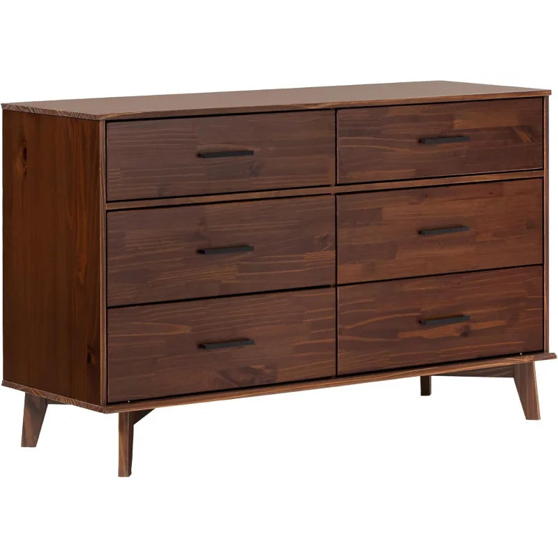 Walker Edison Modern 6-Drawer Dresser