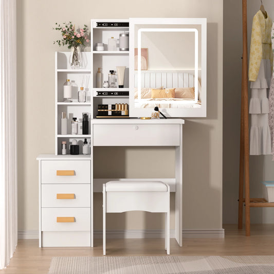 Bedroom Dressing Table Vanity Storage Dresser