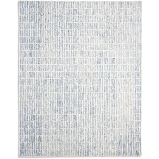 Handtuffted Capitola Wool Area Rug (Blue, 8 x 10 FT)