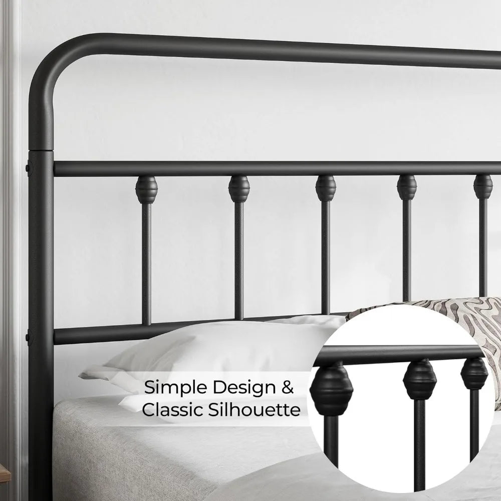 Classic Metal Full Platform Bed Frame