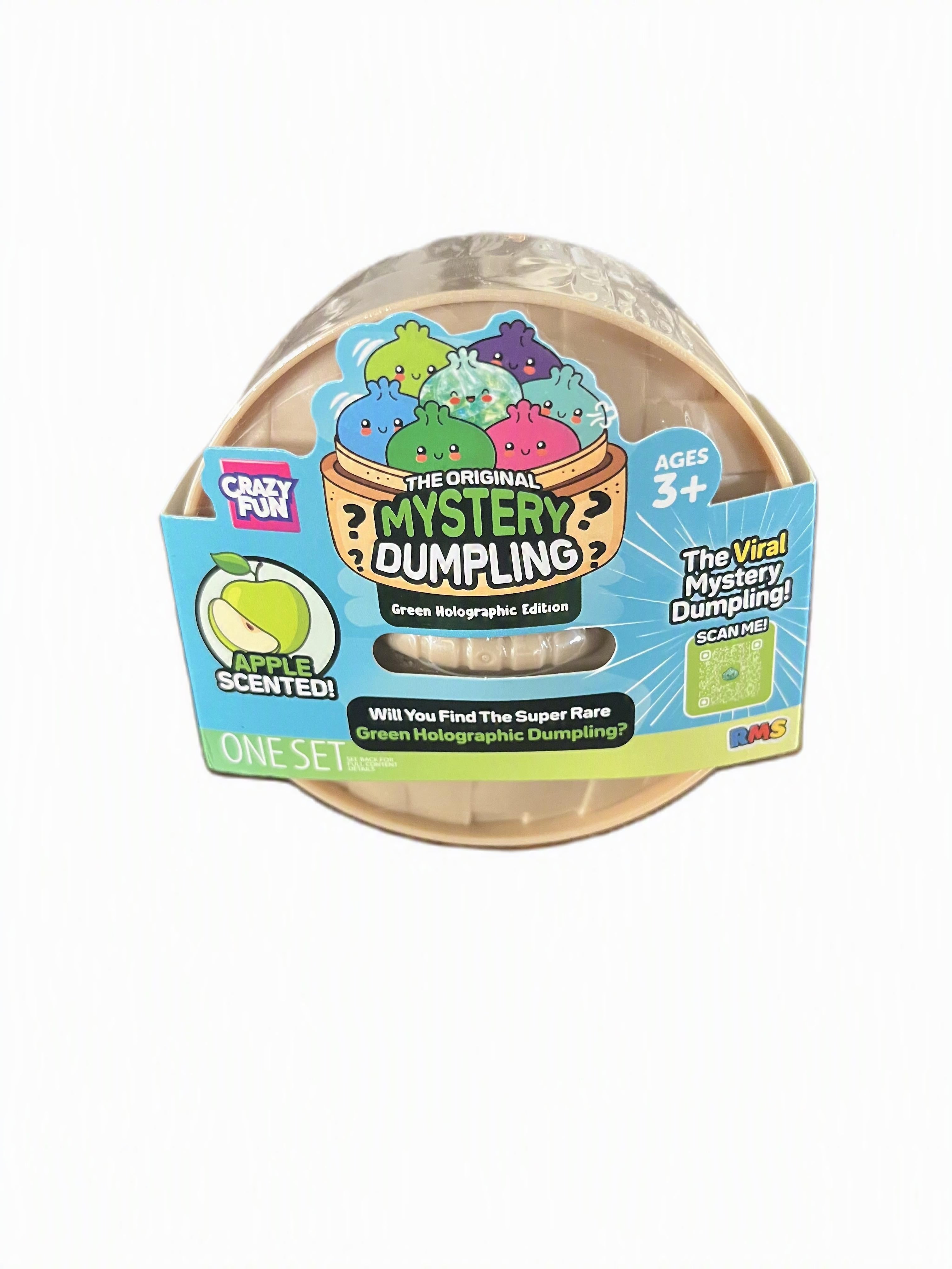 Schylling the Original Mystery Dumpling - Apple Scented Green Holographic Edition