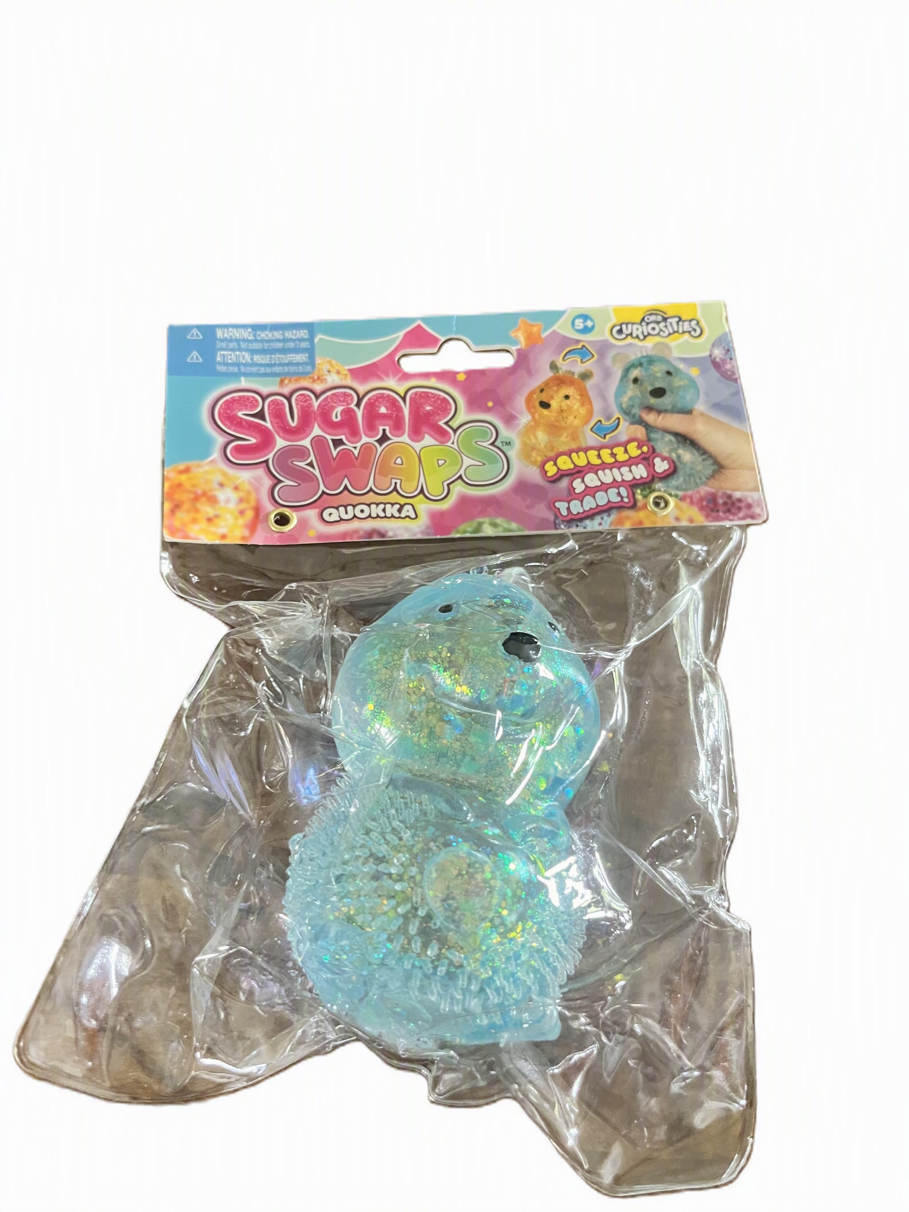 ORB Curiosities Sugar Swaps - Glitter Quokka Squishy Toy