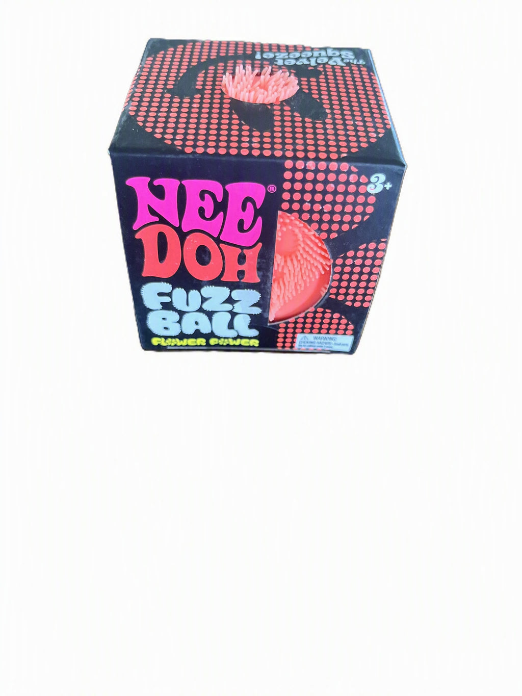 Schylling NeeDoh Fuzz Ball Flower Power - Textured Sensory Fidget Toy